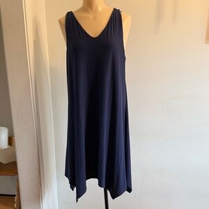Soma Navy V-Neck Dress